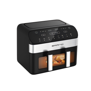 Touch Screen Visible Air Fryer With Dual Pots